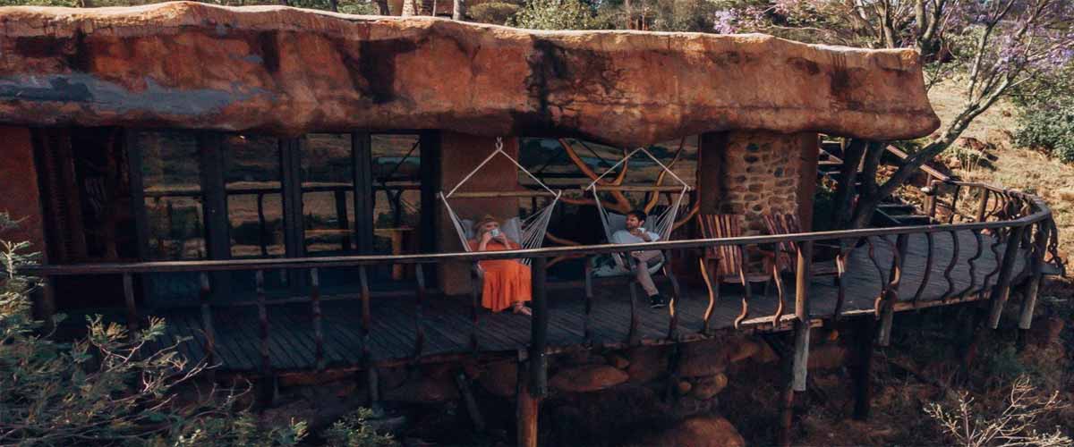 Antbear Eco Lodge — Drakensberg eco lodge photograph